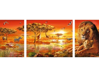 Ravensburger Triptychon 198368 Africkej veličenstvo 1000 dielikov