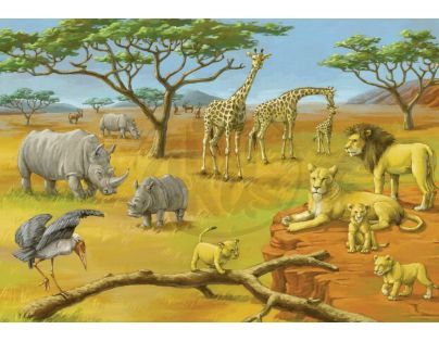 Ravensburger V divočině 2 x 24 dílků
