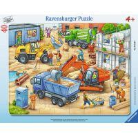 Ravensburger Puzzle Veľká konštrukčná vozidlá 40 dielikov