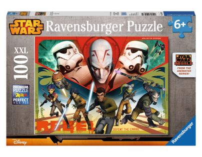 RAVENSBURGER 100 dílků Star Wars Hrdinové