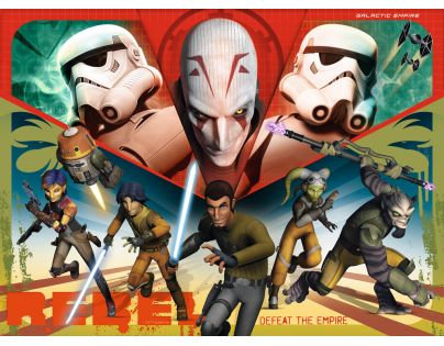 RAVENSBURGER 100 dílků Star Wars Hrdinové