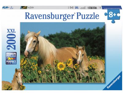 Ravensburger Puzzle Šťastné kone 200 XXL dielikov