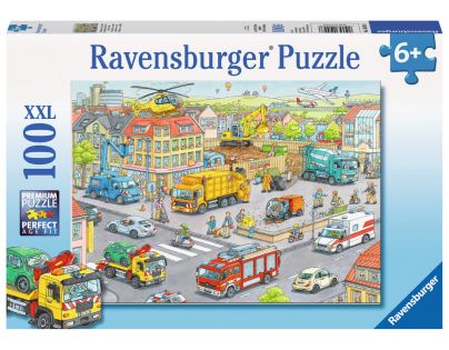 Ravensburger Puzzle Vozidlá v meste 100 XXL dielikov