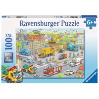 Ravensburger Puzzle Vozidlá v meste 100 XXL dielikov 2