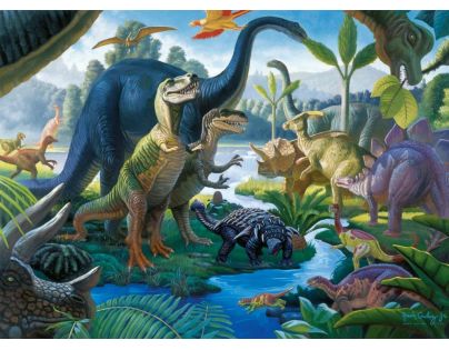 Ravensburger Puzzle Zem obrov 100 XXL dielikov