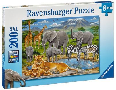 Ravensburger XXL Zvířata v Africe 200 dílků