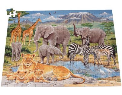 Ravensburger XXL Zvířata v Africe 200 dílků