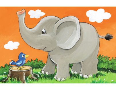 Ravensburger puzzle Zvířata 6 dílků
