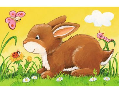 Ravensburger puzzle Zvířata 6 dílků