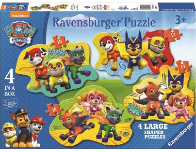 Ravensburger Tlapková Patrola 4 v 1 tvary