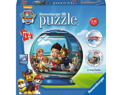 Ravensburger 3D Puzzle Labková patrola 72 dielikov