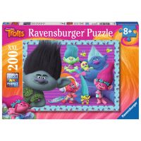 Ravensburger Trollové XXL Princezna Poppy a její přátelé 200 dílků Ravensburger Trollové XXL Princezna Poppy a její přátelé 200 dílků