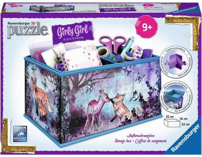 Ravensburger Úložný box zvířecí trend 216 dílků