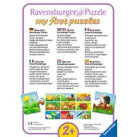 Ravensburger Puzzle Zvieratá na záhrade 9 x 2 dielikov 2
