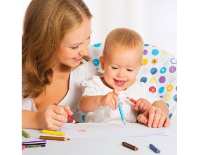 Aladine Pečiatky pre najmenších Stampo Baby 4 ks Safari