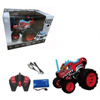 RC 5-kolesové kaskadérske auto červené 1 : 16 - Poškodený obal