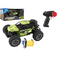 Teddies RC auto buggy terénne zelené 22 cm