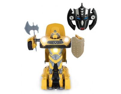 RC auto Mercedes AMG GT3 Transformer 1:14 žlutý