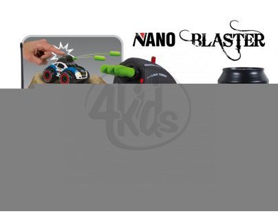 RC Auto Nano Blaster Nikko - Poškozený obal - Zelená