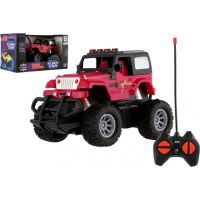 Teddies RC auto terénne tyrkysové 14 cm červené