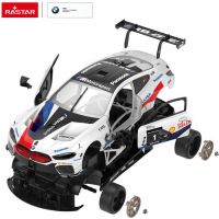 Epee Stavebnica RC auto 1:18 BMW M8 GTE biele 66 dielikov 3