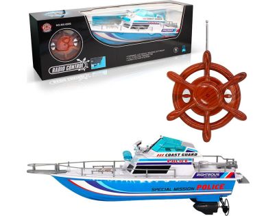 HM Studio RC loď polícia 4 kanálová - Poškodený obal