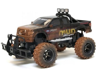 RC model 1:15 Zablácené auto New Bright 31570