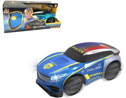 RC policajné auto s vysielačkou