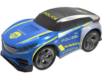 RC policajné auto s vysielačkou