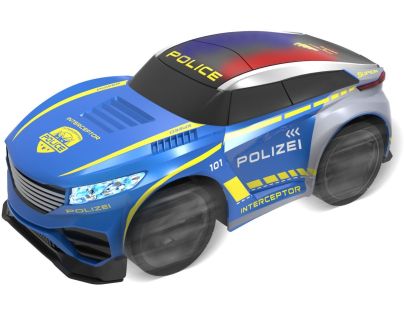 RC policajné auto s vysielačkou
