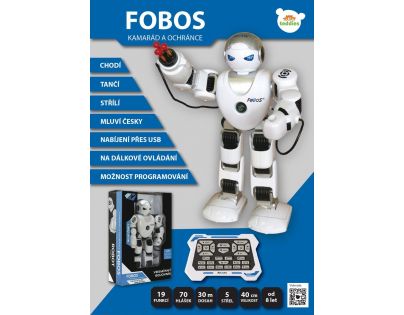 RC Robot Fobos interaktívne CZ - Poškodený obal