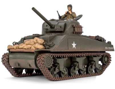 RC Tank Waltersons U.S Sherman M4A3 1:24 - Poškozený obal