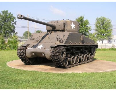 RC Tank Waltersons U.S Sherman M4A3 1:24 - Poškozený obal