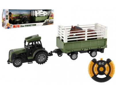 RC Traktor na diaľkové ovládanie 43 cm