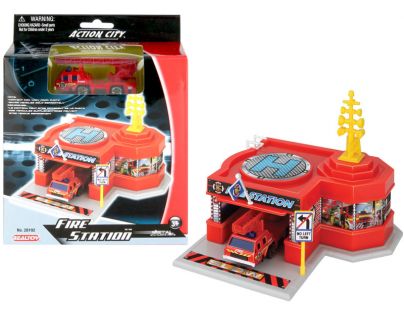 Realtoy Hasičská stanice s autíčkem