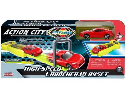 Realtoy Štartovacie zariadenie k dráhe s autíčkom