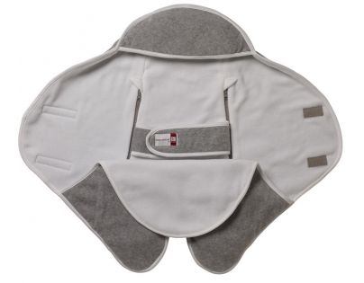 Red Castle Babynomade Double Fleece svetlo sivý