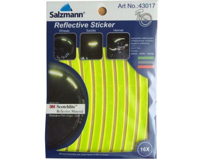Altima Reflexné samolepky na kolo žlté