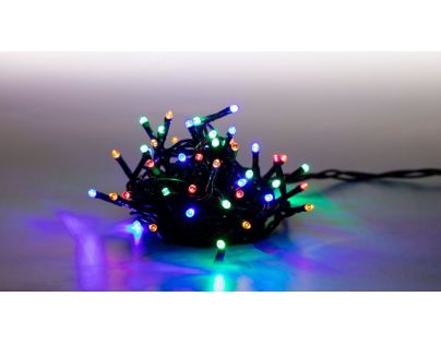 Reťaz svetelný 200 LED 10 m farebná 8 funkcií