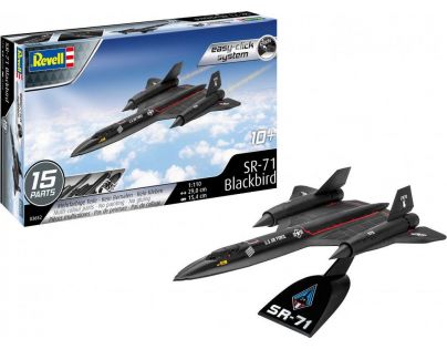 Revell EasyClick lietadlo SR-71 Blackbird 1 : 110- Poškodený obal