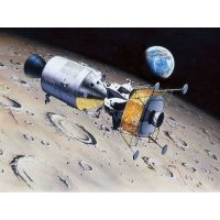 Revell Gift-Set 03700 Apollo 11 Columbia & Eagle 50 Years Moon Landing 1:96 6