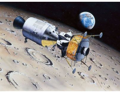 Revell Gift-Set 03700 Apollo 11 Columbia & Eagle 50 Years Moon Landing 1:96