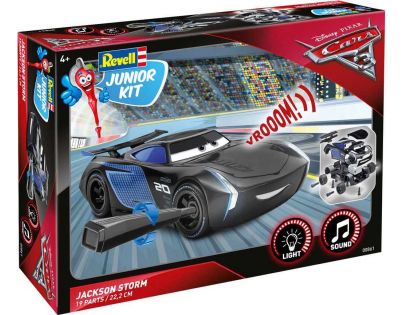 Revell Junior Kit auto Cars 3 Jackson Hrom svetelné a zvukové efekty 1:20