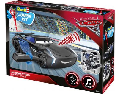 Revell Junior Kit auto Cars 3 Jackson Hrom svetelné a zvukové efekty 1:20