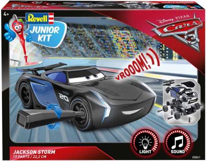 Revell Junior Kit auto Cars 3 Jackson Hrom svetelné a zvukové efekty 1:20