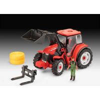Revell Junior Kit traktor s figúrkou 1 : 20 červený 5