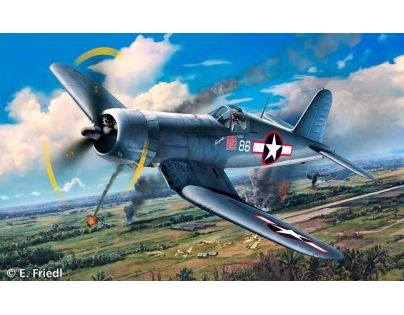 Revell ModelSet lietadlo 63983 Vought F4U-1A Corsair 1 : 72