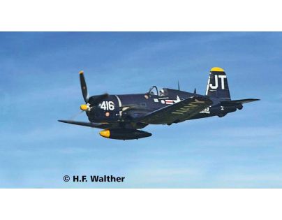 Revell ModelSet lietadlo 63983 Vought F4U-1A Corsair 1 : 72