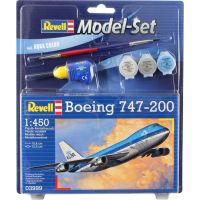 Revell ModelSet lietadlo Boeing 747-200 1 : 450 2