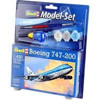 Revell ModelSet lietadlo Boeing 747-200 1 : 450 4